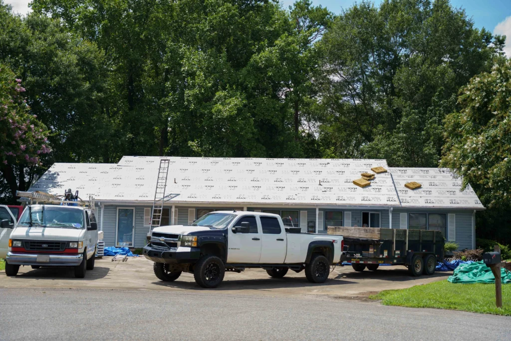 shingle roof installation