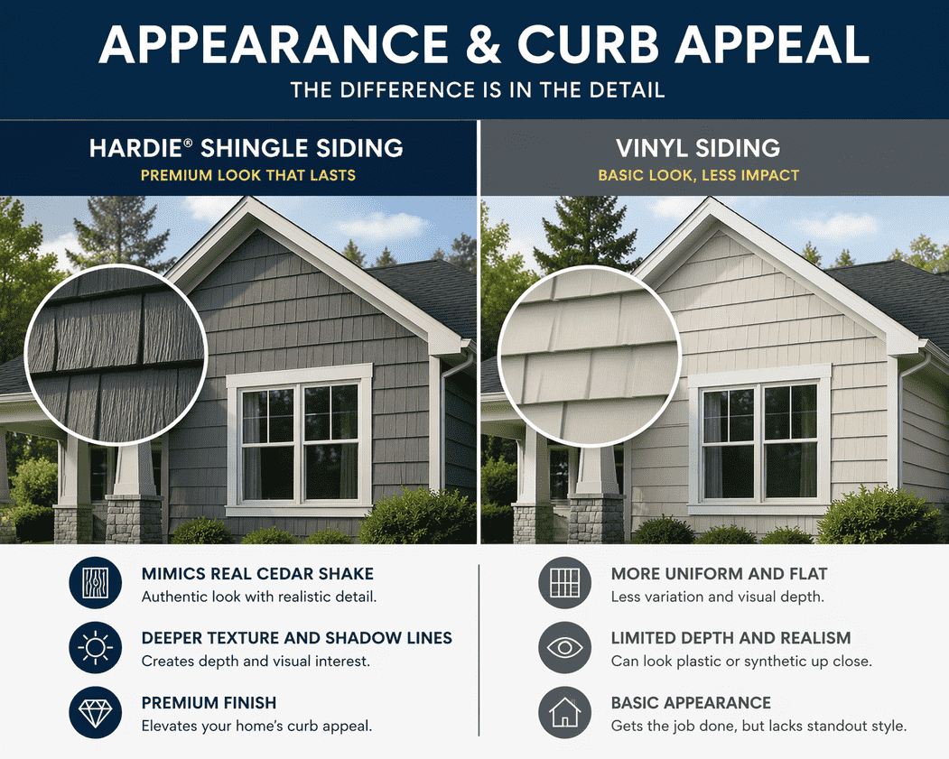 Hardie Shingle Siding vs Vinyl: Which One Actually Protects Your Home Better?