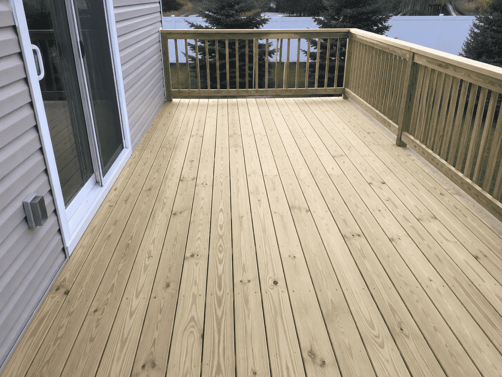 Pressure-Treated Decking installation service near me